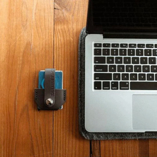 Leather Snap Card Case